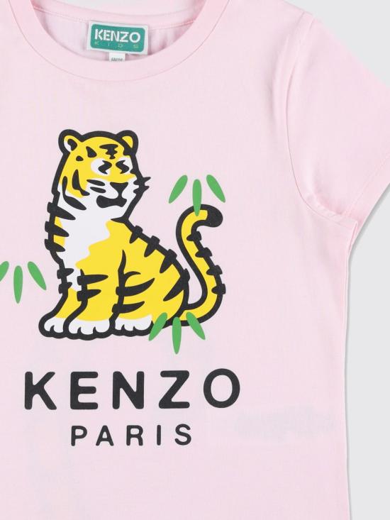 26SS [키즈] 겐조 티셔츠 K61809 45B Pink - KENZO