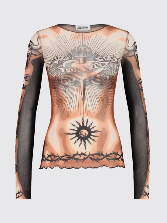 26SS 장 폴 고티에 긴팔 티셔츠 TO456M026P6360 00 Multicolor - JEAN PAUL GAULTIER