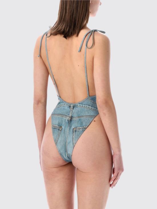 26SS 디젤 원피스 수영복 A187510BNCW E6866 Denim - DIESEL