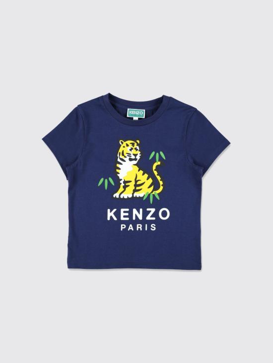 26SS [키즈] 겐조 티셔츠 K61809 84N Blue