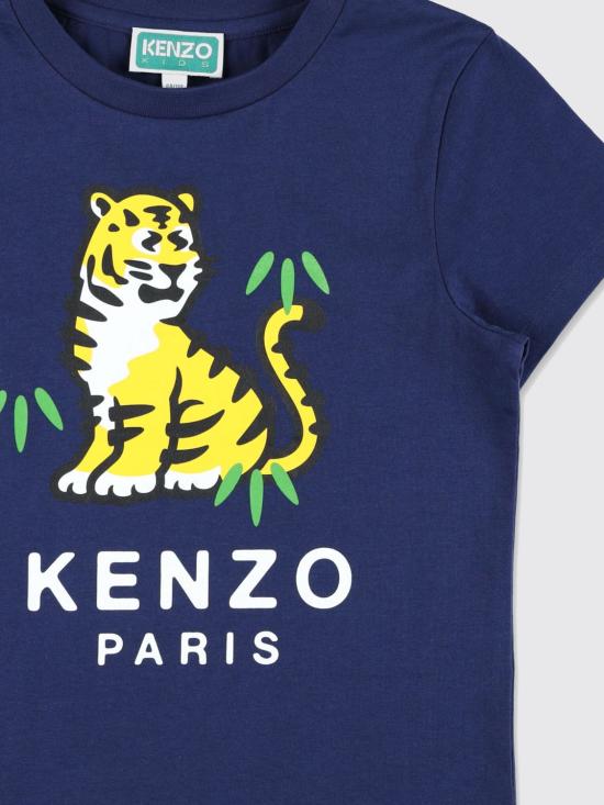 26SS [키즈] 겐조 티셔츠 K61809 84N Blue - KENZO