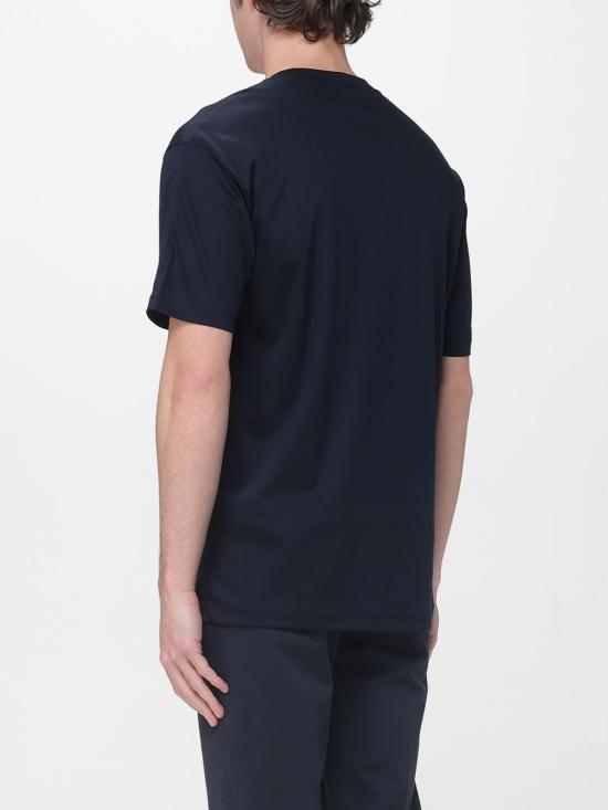 26SS 조르지오 아르마니 반팔 티셔츠 GM001085TE10629 UB100 Blue - GIORGIO ARMANI