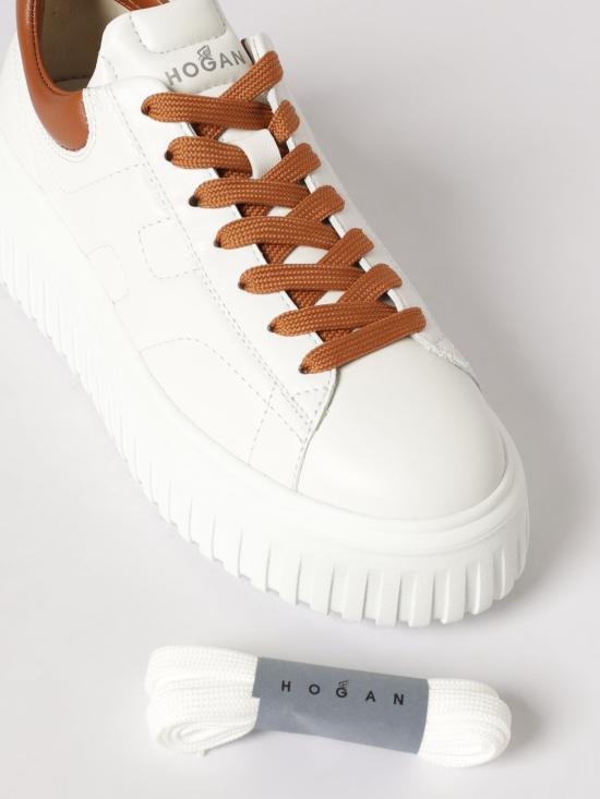 26SS 호간 H-스트라이프 스니커즈 HXW6450FC60LE9 0446 White 1 - HOGAN