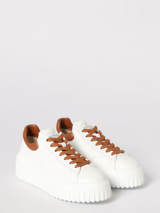 26SS 호간 H-스트라이프 스니커즈 HXW6450FC60LE9 0446 White 1 - HOGAN