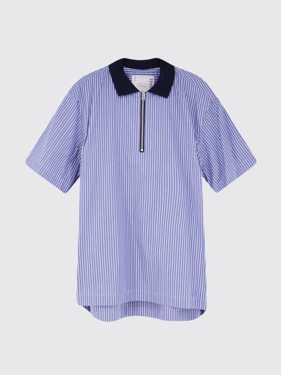 26SS 사카이 폴로 티셔츠 2603982M 421 Blue - SACAI