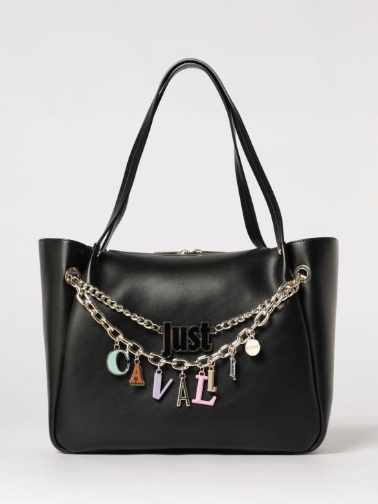 26SS 저스트까발리 토트백 80RA4BE4ZSD85 899 Black