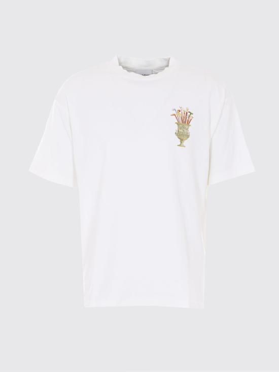 26SS 드롤드무슈 반팔 티셔츠 TS313CO002 OW White - DROLE DE MONSIEUR
