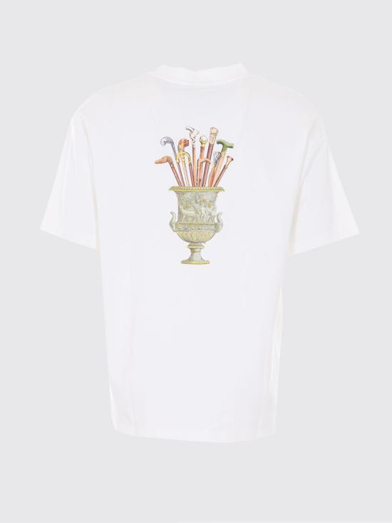 26SS 드롤드무슈 반팔 티셔츠 TS313CO002 OW White - DROLE DE MONSIEUR