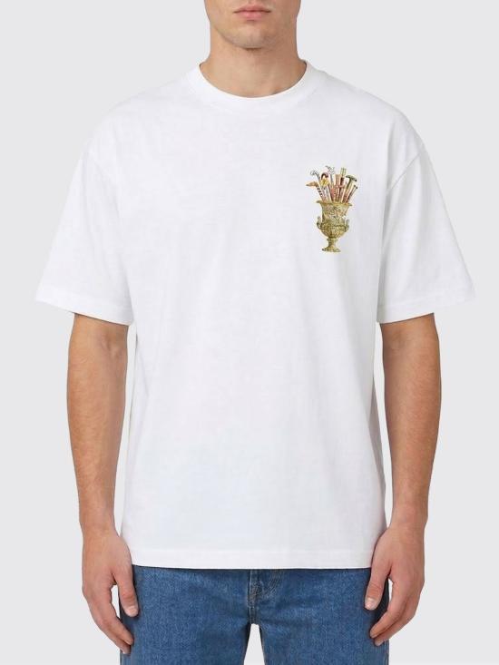 26SS 드롤드무슈 반팔 티셔츠 TS313CO002 OW White