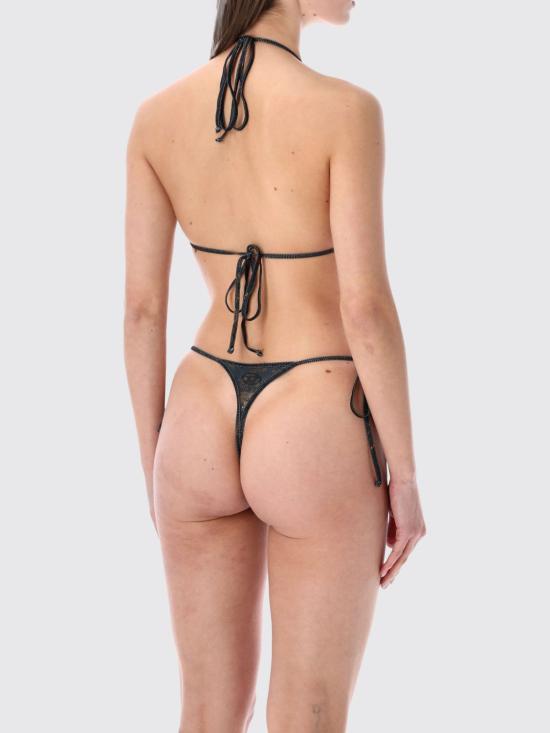 26SS 디젤 원피스 수영복 A204130WEBC 900A Black - DIESEL