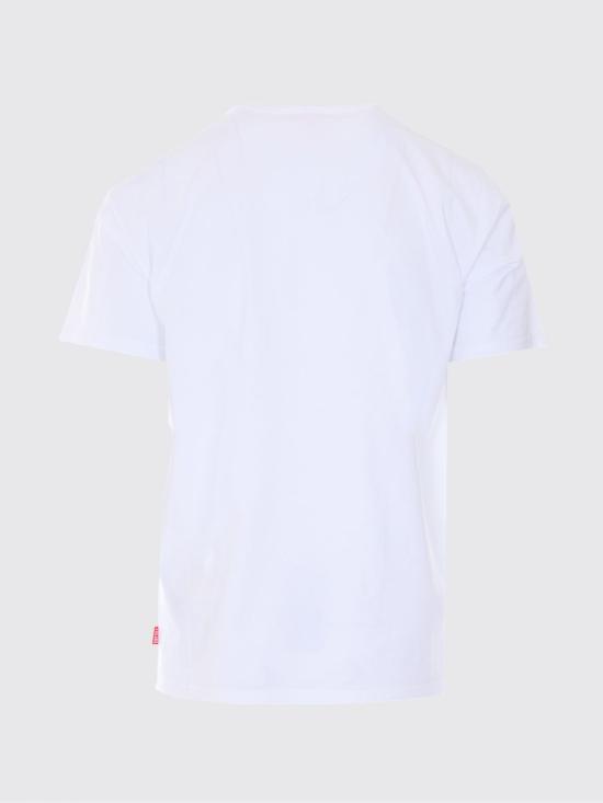 26SS 디젤 반팔 티셔츠 A220050PLAT 100 White - DIESEL