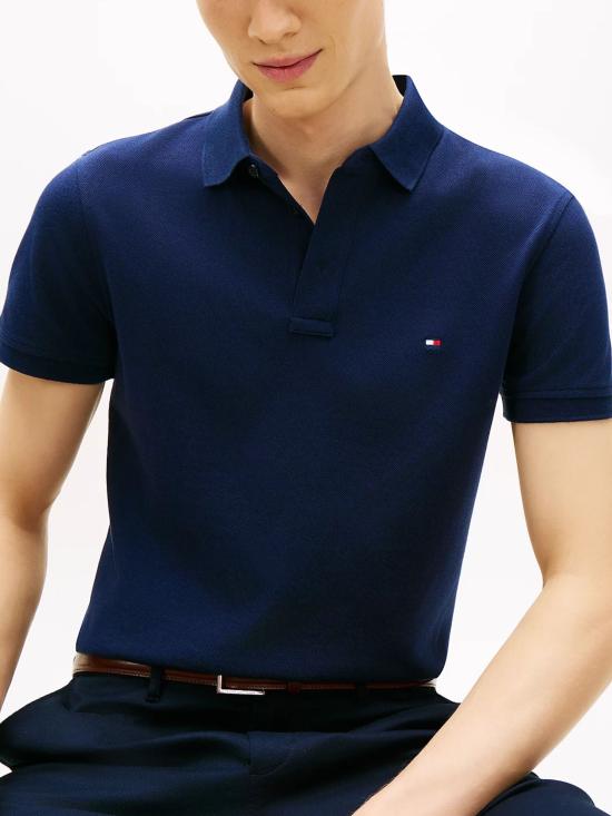 26SS 타미힐피거 반팔 티셔츠 MW0MW17771 DCC Blue - TOMMY HILFIGER