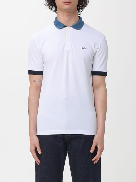 26SS 썬 68 폴로 티셔츠 A36116 01 White