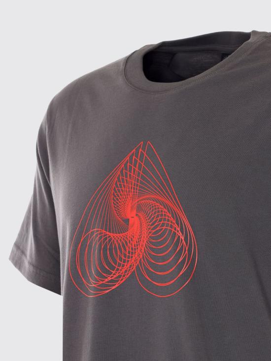 26SS 무스너클 반팔 티셔츠 M16MT733 1542 Grey 1 - MOOSE KNUCKLES