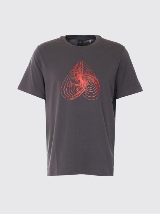 26SS 무스너클 반팔 티셔츠 M16MT733 1542 Grey 1 - MOOSE KNUCKLES