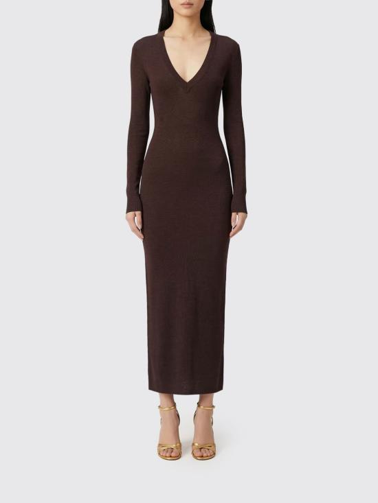 26SS 엔타이어 스튜디오 롱 원피스 ESSS26DR01290 0299 Brown