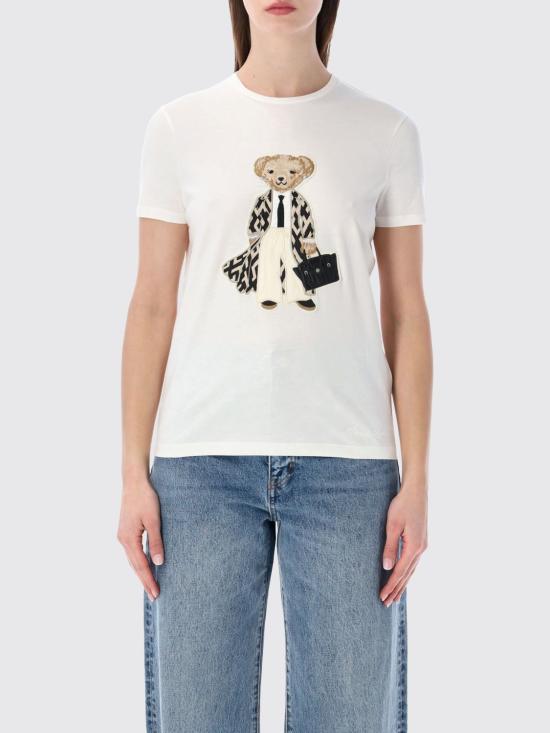 26SS 랄프 로렌 반팔 티셔츠 290P14924 001 White