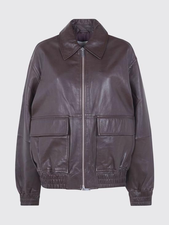 26SS 스튜디오 니콜슨 가죽 자켓 PISTONSNM1115 Brown - STUDIO NICHOLSON