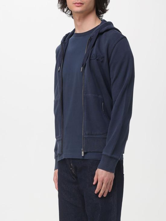 26SS 썬 68 긴팔 티셔츠 F36121 07 Navy - SUN 68