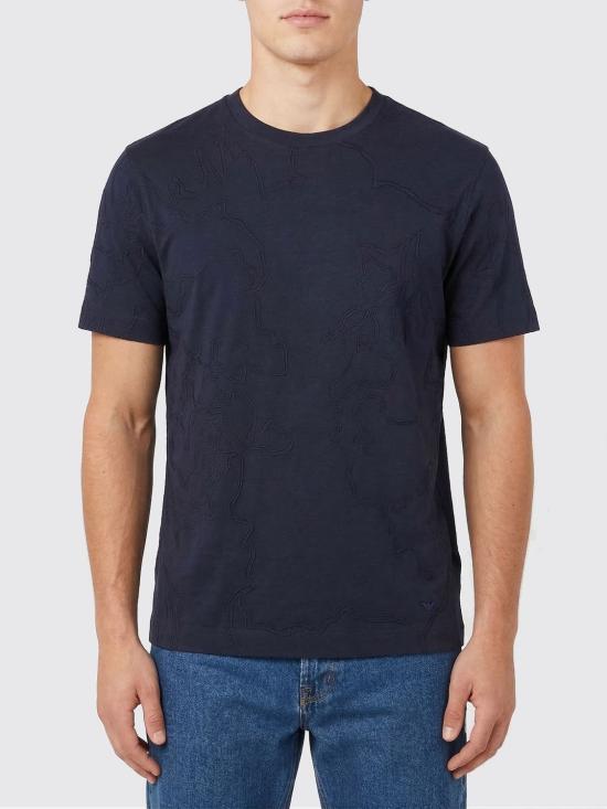 26SS 엠포리오 아르마니 반팔 티셔츠 EM004644AF23458 FB480 Blue