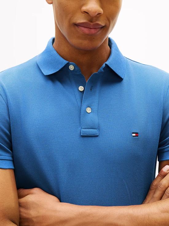 26SS 타미힐피거 반팔 티셔츠 MW0MW17771 C4U Blue - TOMMY HILFIGER