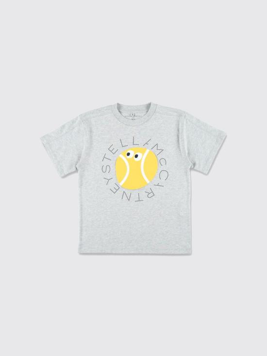 26SS [키즈] 스텔라 맥카트니 티셔츠 TY8R21Z0434 807 Grey
