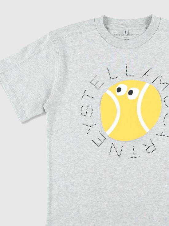 26SS [키즈] 스텔라 맥카트니 티셔츠 TY8R21Z0434 807 Grey - STELLA MCCARTNEY