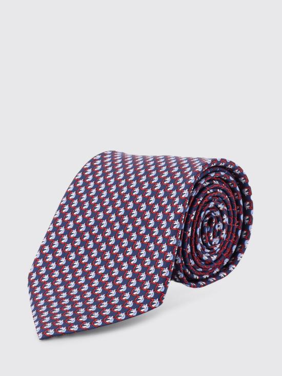 26SS 살바토레 페라가모 넥타이 351365 789662 001 Navy