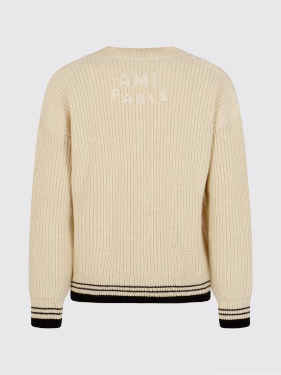 26SS 아미 스웨터 UKS864KN0161 136 White - AMI