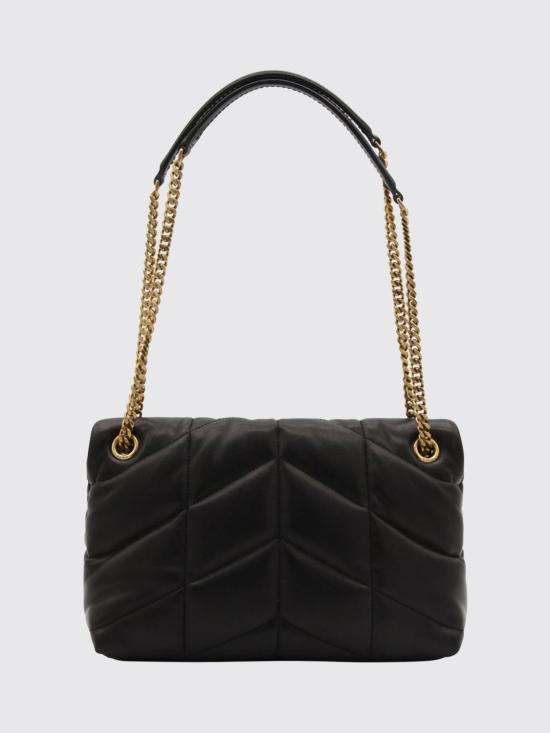 26SS 생로랑 루루 푸퍼 스몰 체인 백 5774761EL07 1000 Black - SAINT LAURENT