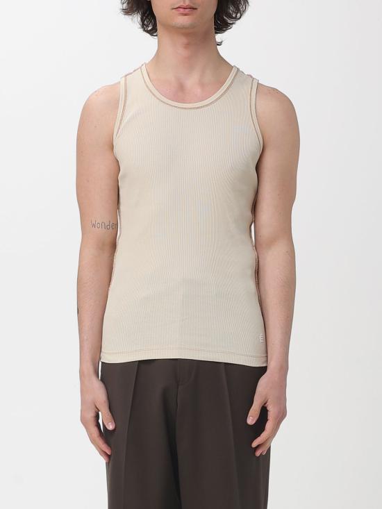 26SS 에뛰드스튜디오 반팔 티셔츠 E26MMTSH191 03 Yellow Cream