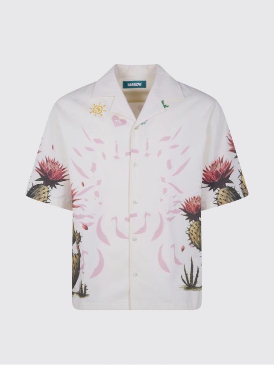 26SS 바로우 셔츠 S6BWUASI068 013 Cream - BARROW