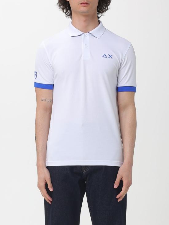 26SS 썬 68 폴로 티셔츠 A36121 01 White