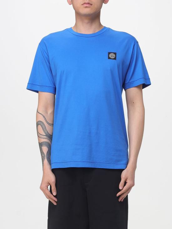 26SS 스톤 아일랜드 반팔 티셔츠 2100027S0013 V0022 Royal Blue