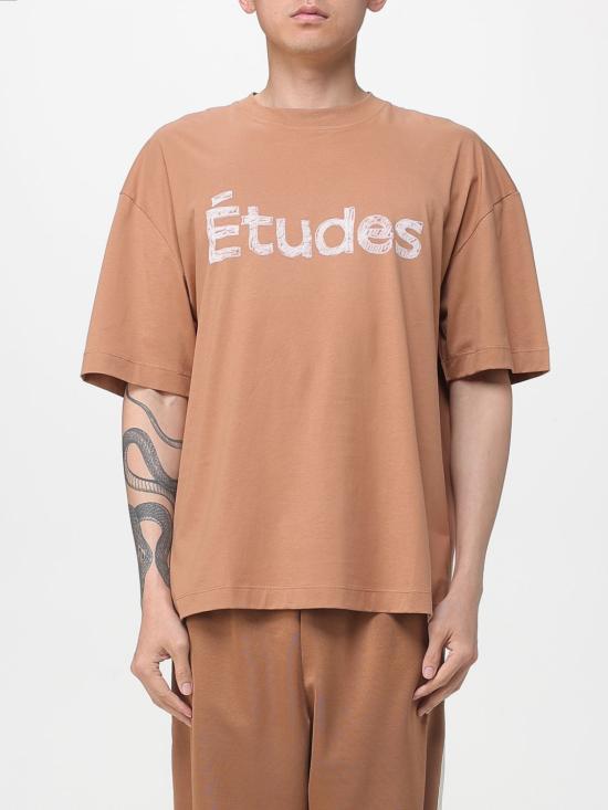 26SS 에뛰드스튜디오 반팔 티셔츠 E26MMTSH132 63 Camel