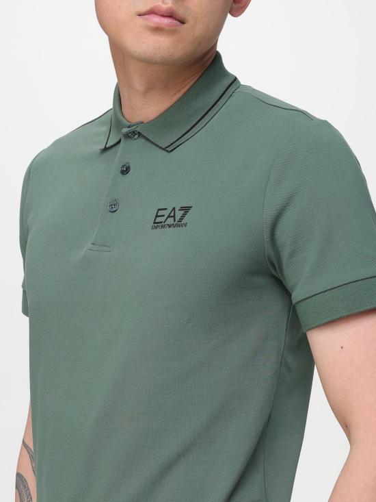 26SS 엠포리오 아르마니 폴로 티셔츠 8NPF16PJVUZ U7260 Military - EMPORIO ARMANI