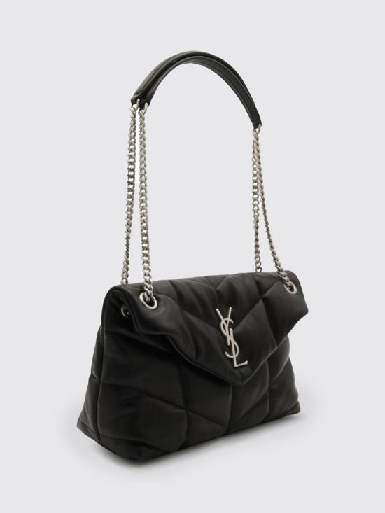 26SS 생로랑 루루 푸퍼 스몰 체인 백 5774761EL00 1000 Black - SAINT LAURENT