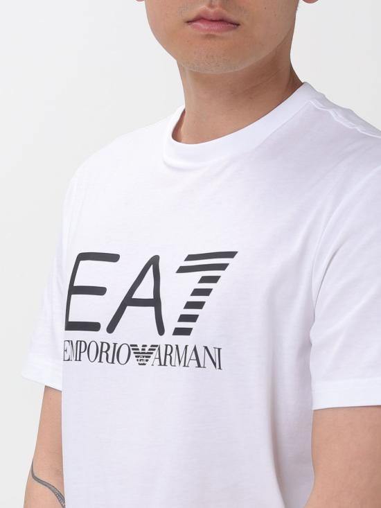 26SS 엠포리오 아르마니 반팔 티셔츠 7M001412AF22264 U0002 White 1 - EMPORIO ARMANI