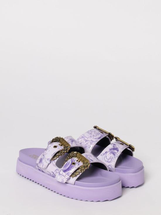 26SS 베르사체 힐/펌프스 80VA3SM1ZS366 338 Violet - VERSACE