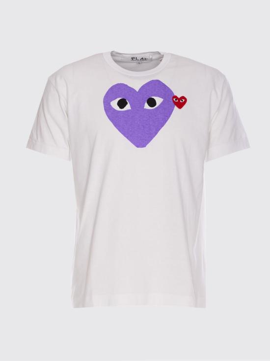 26SS 꼼데가르송 반팔 티셔츠 T106 1 Violet - COMME DES GARCONS