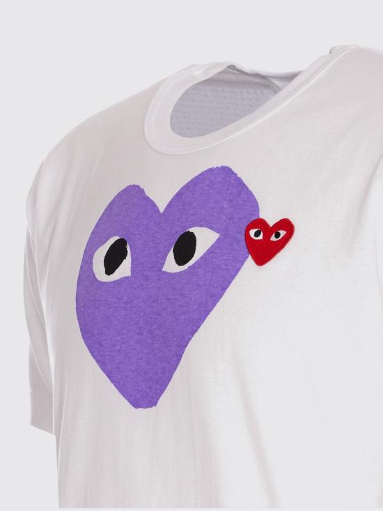 26SS 꼼데가르송 반팔 티셔츠 T106 1 Violet - COMME DES GARCONS