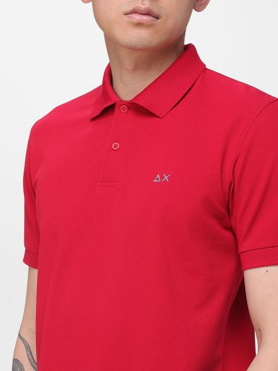 26SS 썬 68 폴로 티셔츠 A36115 10 Red - SUN 68