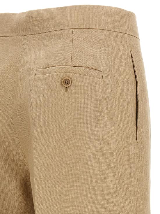 26SS 막스마라 스트레이트 팬츠 2611131243600 003 Beige - MAX MARA