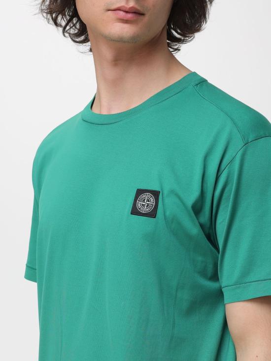 26SS 스톤 아일랜드 반팔 티셔츠 2100027S0013 V005H Grass Green - STONE ISLAND