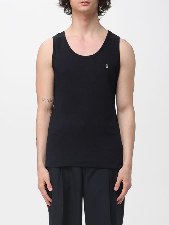 26SS 에뛰드스튜디오 반팔 티셔츠 E26MMTSH160 99 Black