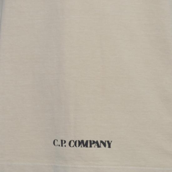 26SS 씨피 컴퍼니 반팔 티셔츠 20CMTS213A006057O 114 Beige - C.P. COMPANY