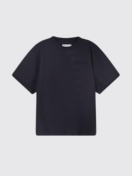 26SS 사카이 반팔 티셔츠 2603986M 001 Black - SACAI