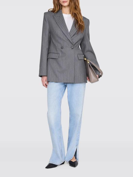 26SS 애니빙 수트 자켓 A0112173 STR17 Grey - ANINE BING