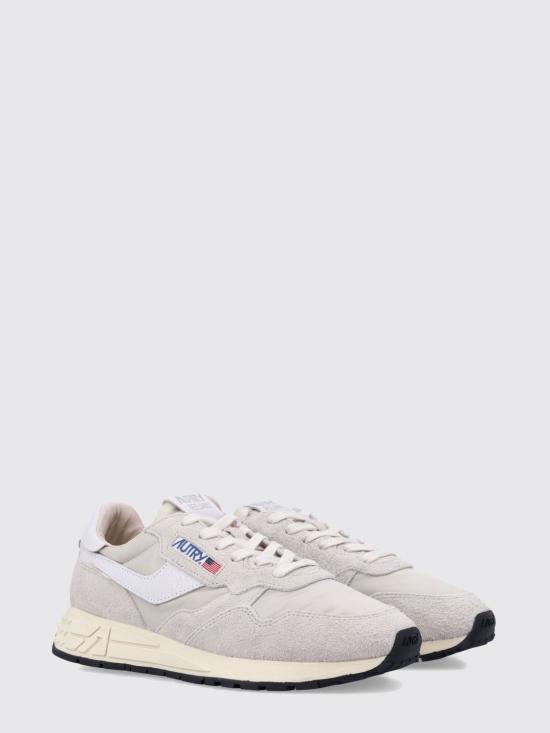 26SS 오트리 릴윈드 로우 나일론 스웨이드 스니커즈 WWLMNC36 Cream - AUTRY