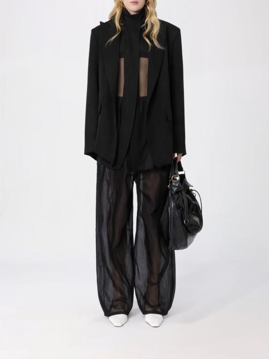 26SS 스포트막스 팬츠 2612131033600 004 Black - SPORTMAX